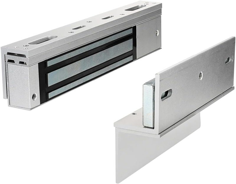 YANWIN Electromagnetic Lock Waterproof 600LBS 280KG Holding Force with Z and L Bracket Electric Magnetic Door Lock 12V Fail Safe NC Mode for Access Control System - Image 5